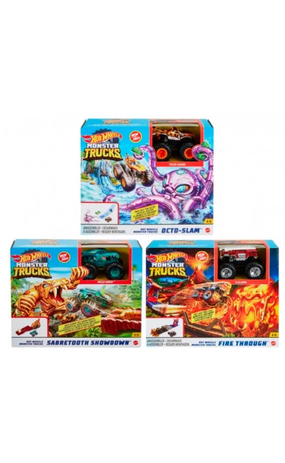 GYL09 HOT WHEELS MONSTER TRUCKS AKSİYONA BAŞLANGIÇ OYUN SETİ