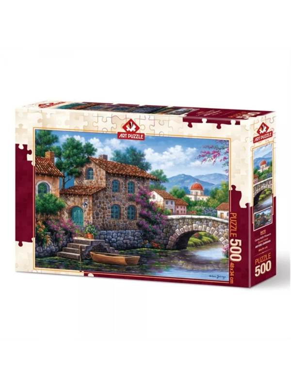5070 ÇİÇEKLİ KANAL 500 PRÇ PUZZLE…