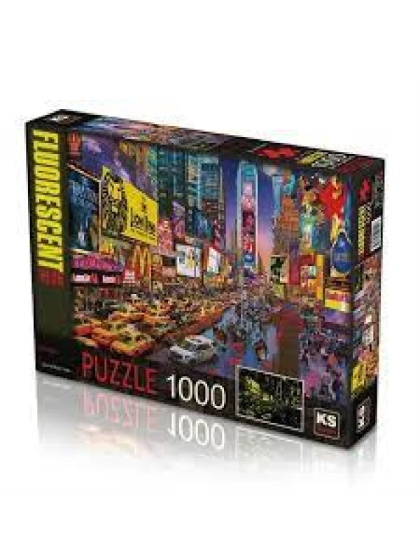 20541 ONUR PUZZLE 1000 FOSFORLU METROPOL…