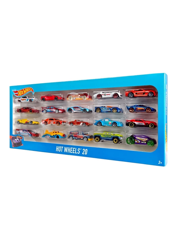 H7045 HOT WHEELS YİRMİLİ ARABA SETİ…