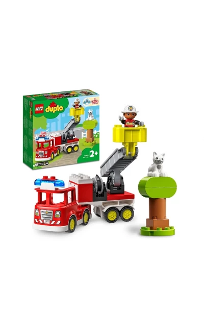 LED10969 LEGO LEGO® DUPLO® KURTARMA İTFAİYE KAMYONU 10969 YAPIM OYUNCAĞI (21 PARÇA)