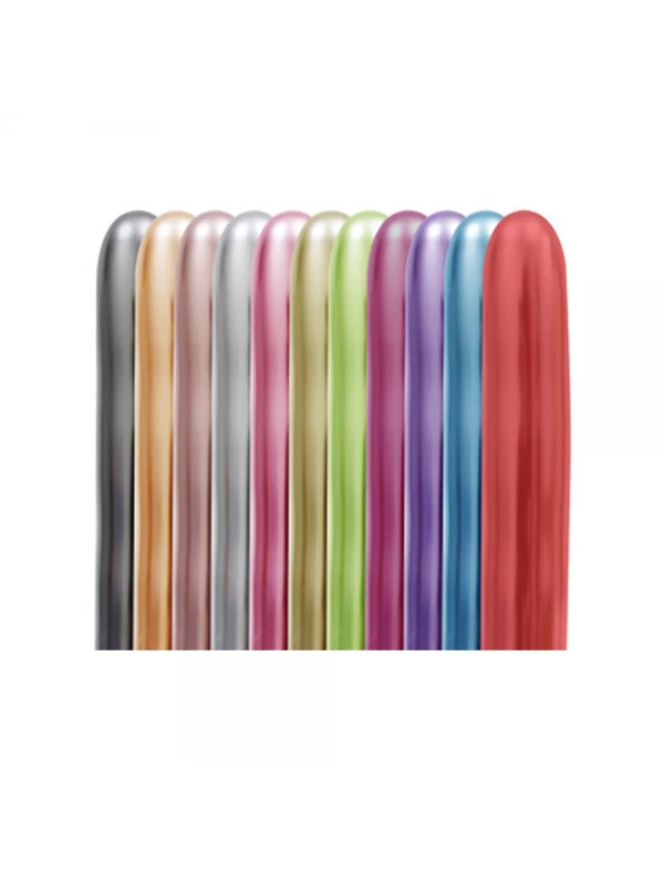 BMB1000TSB3802 BALONEVİ KARIŞIK KROM SOSİS BALON 260 (50'Lİ)…