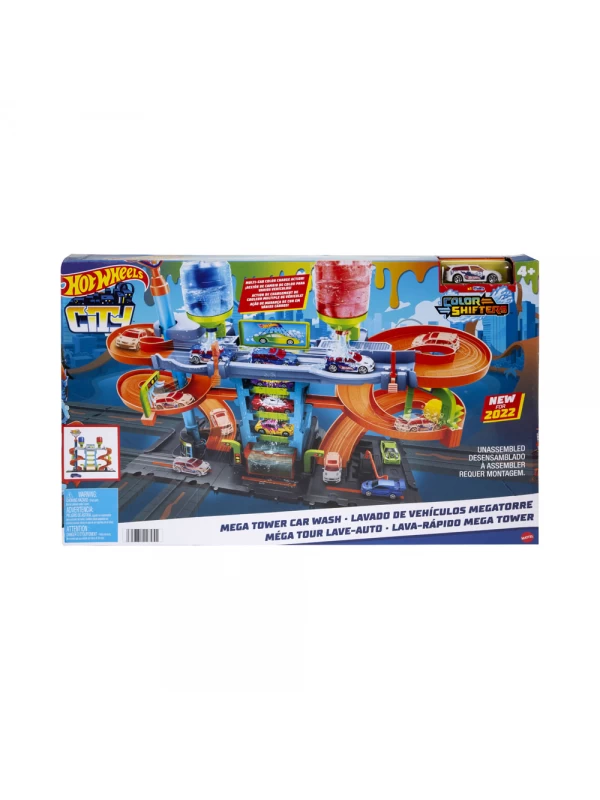 HDP05 HOT WHEELS ® MEGA ARABA YIKAMA KULESİ…