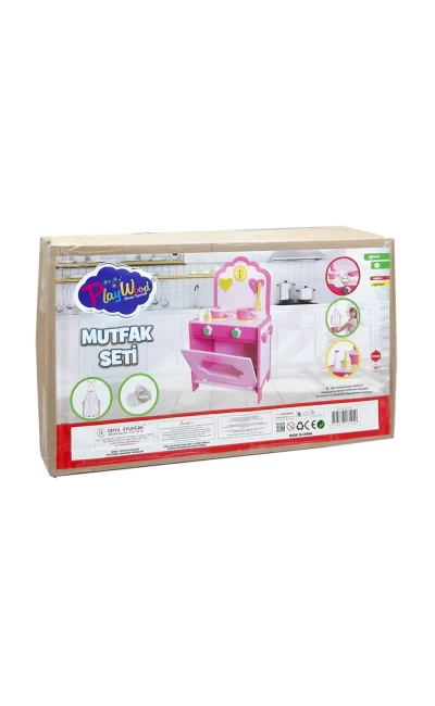 8194 ONYIL KUTUDA AHŞAP MUTFAK SET