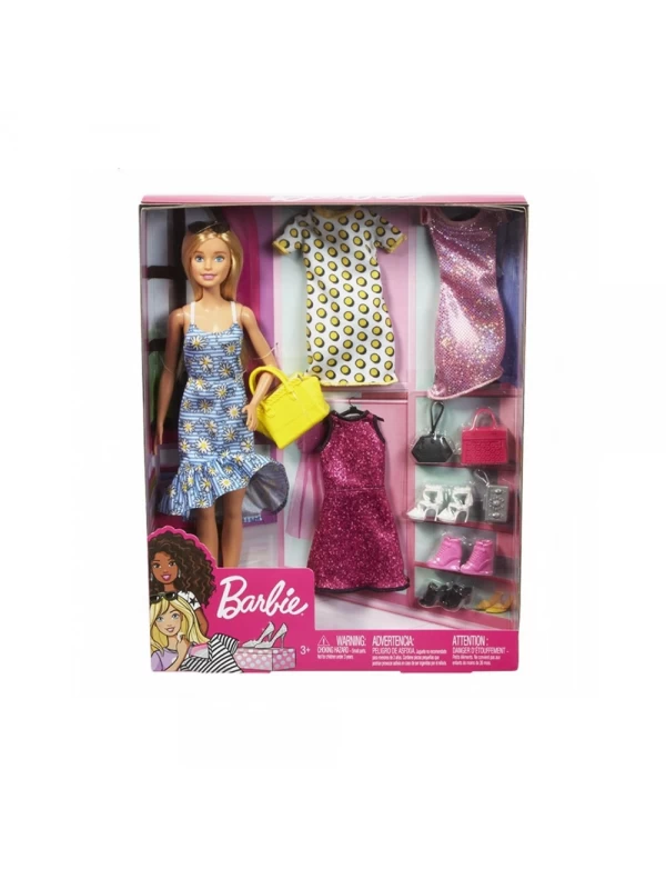 GDJ40 BARBİE VE KIYAFET KOMBİNLERİ OYUN SETİ…