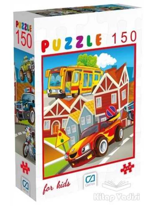 CA.6107 GİZZ ARABALAR 150 PRÇ PUZZLE…