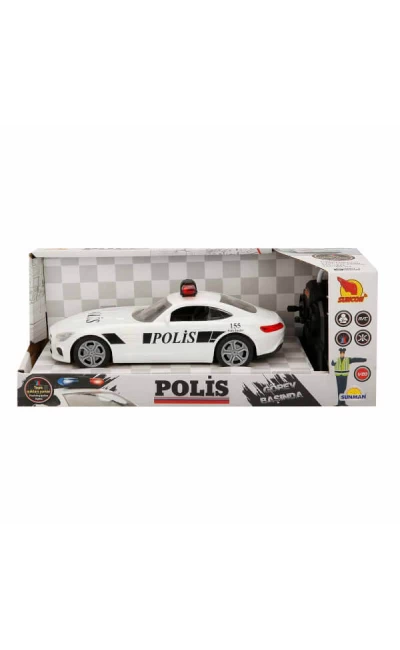 S00020357 SUNMAN SUN-SABC-SNC-R/C 1/20 F/F ARABA AZTEC POLİS IŞIKLI 40MHZ.2A.2R.A.KUTU