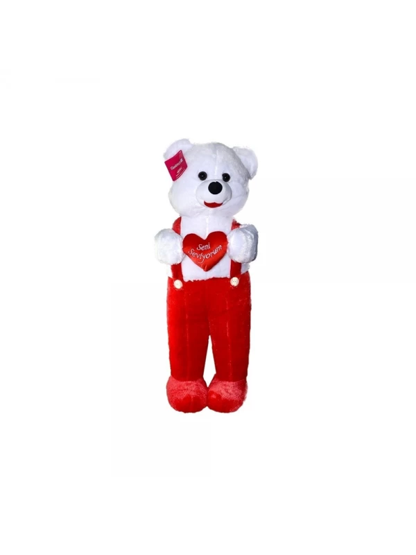 1075 SELAY 75 CM TULUMLU AYICIK (KIRMIZ)