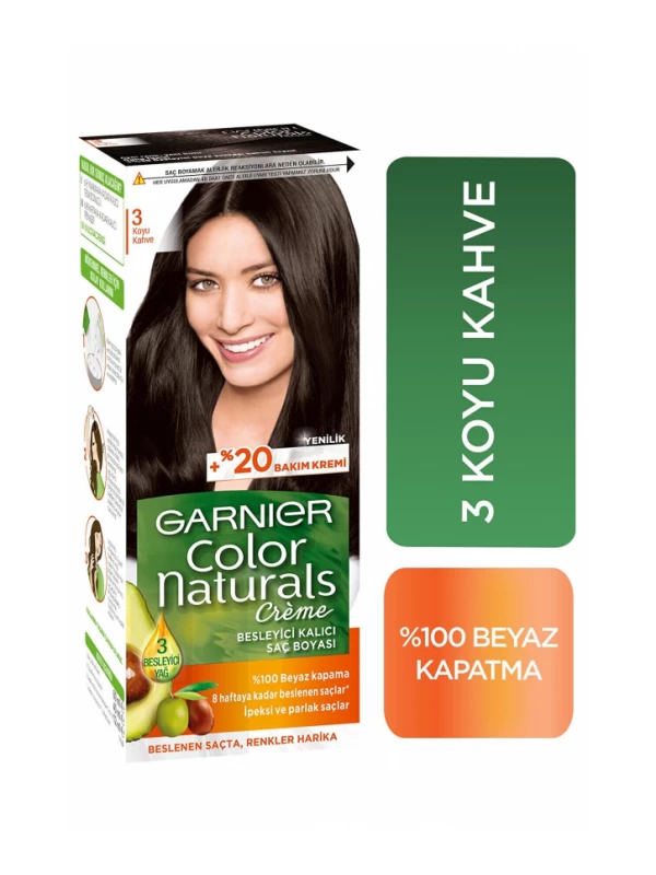 Garnier Color Naturel 3 Ch Fon Saç Boyası…