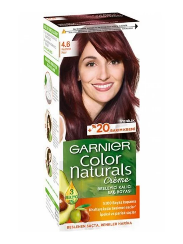 Garnier Color Naturel 4 6 Ch Rou Saç Boyası…