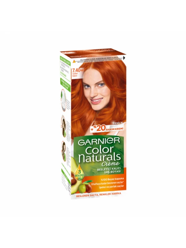 Garnier Color Naturel 7 40 Copper Passıon Saç Boyası…