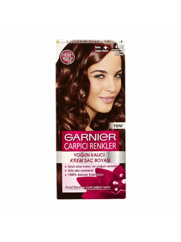 Garnier Color Naturel Çarpıcı Renkler 5 0 Açık Kahve…